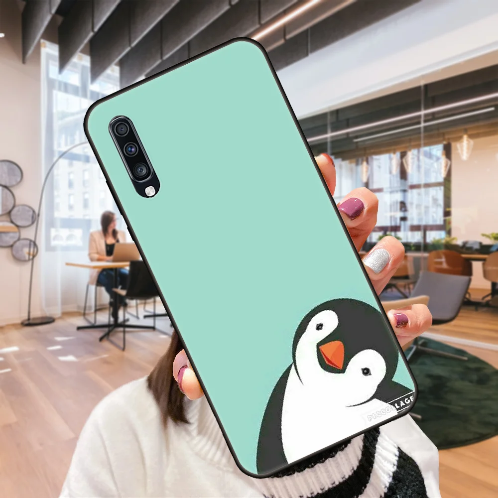 Чехол для телефона Samsung Galaxy A 50 51 71 70 7 5 10 20 30 40 41 21 S E черный чехол модный Prime мягкий
