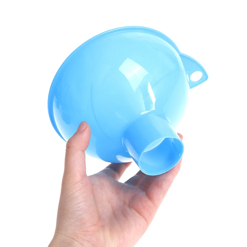 

1Pc New Plastic Oil Fuel Home Kitchen Gadgets Wide Mouth Durable Plastic Reusable Funnel Hopper