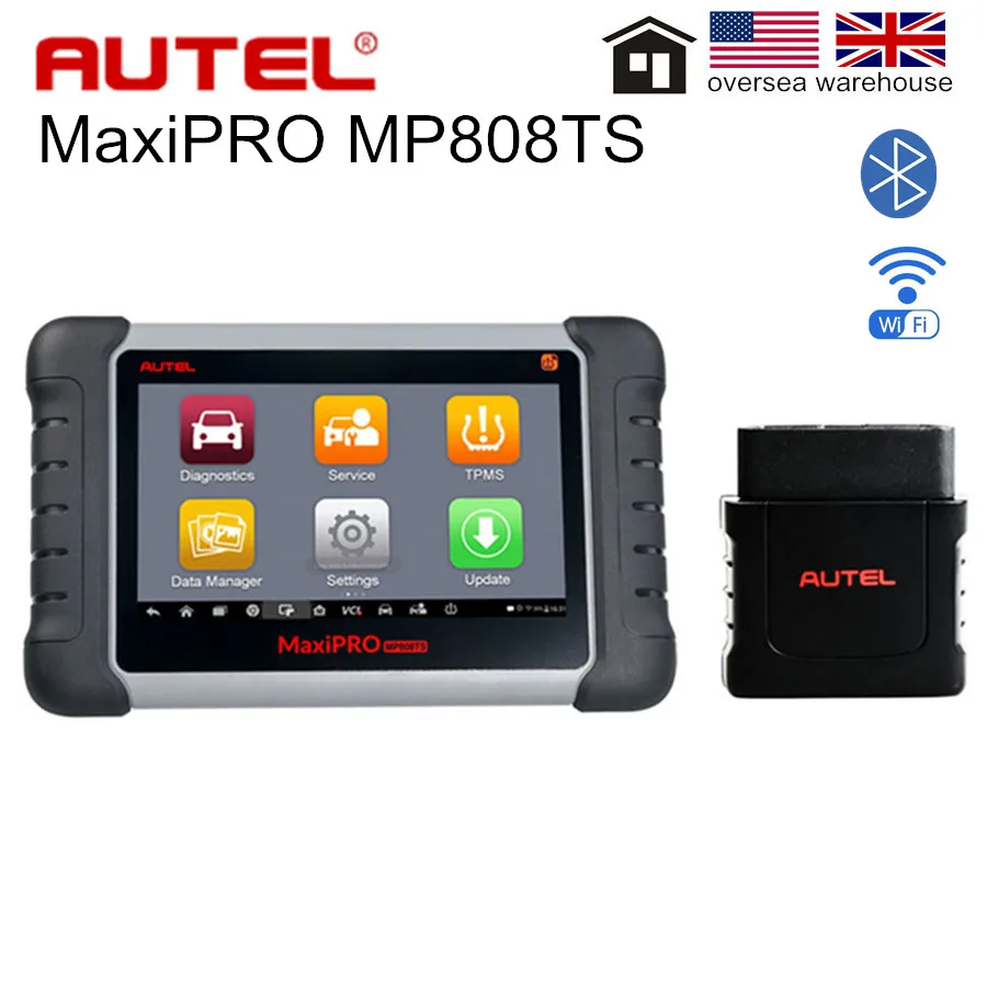 Autel MaxiPRO MP808TS автомобильный диагностический сканер беспроводной Bluetooth (основная