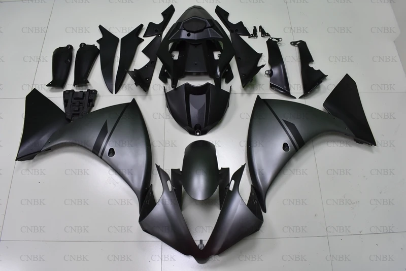 Корпус для YZFR1 2011 YZF R1 обтекатели 2010 комплекты кузова 2009 матовый серый