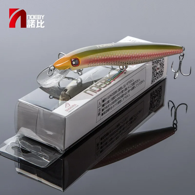 

NOEBY NBL9242 3pcs Floating Minnow 85mm/7g 100mm/10.5g 125mm/19g Fishing Lure Winter Wobbles Hard Artificial Baits Peche