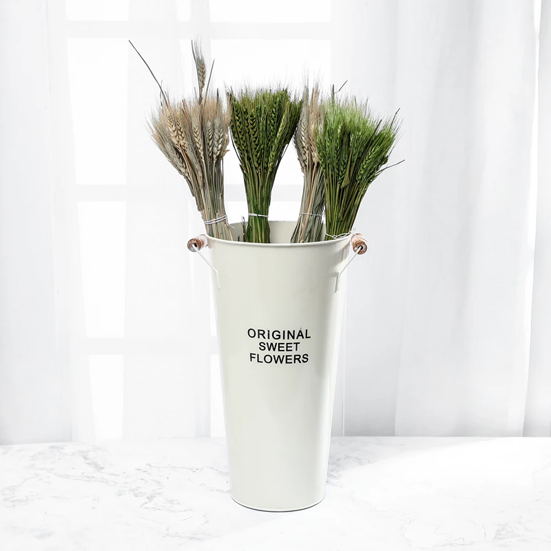 1pc artificial wheat bouquet decoration flower bridal wedding family party supplies | Дом и сад