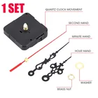 1 комплект подвесных кварцевых часов сделай сам, бесшумные настенные часы, механизм, кварцевый механизм для ремонта, часы, механизм, детали с иглами, Новинка