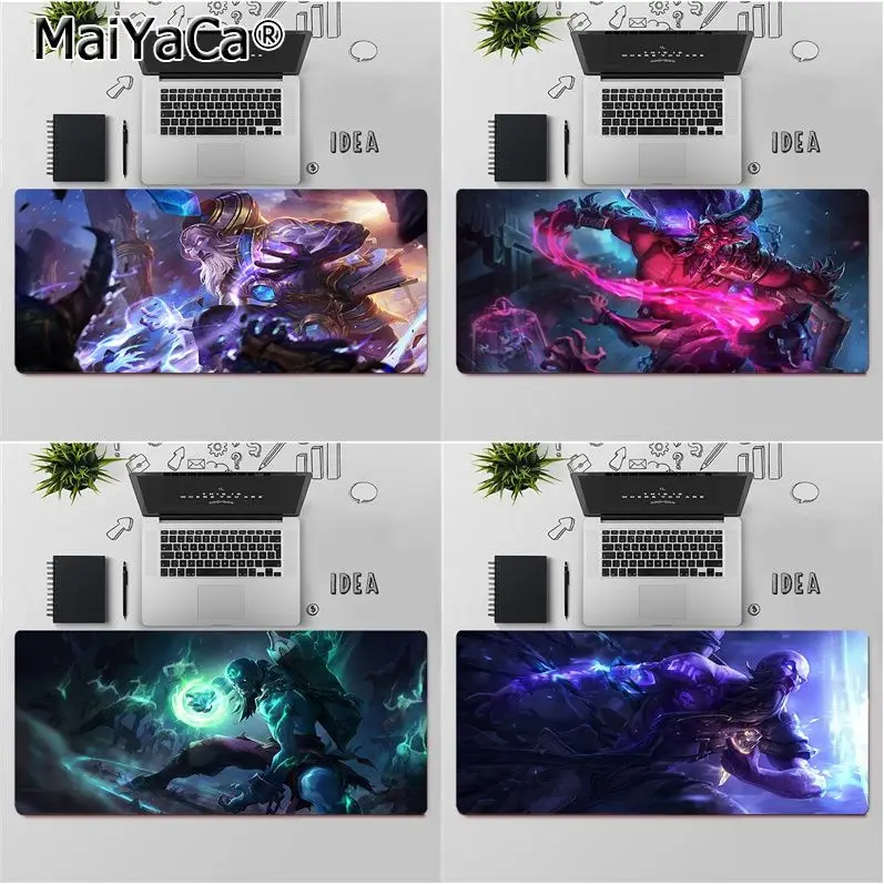 

MaiYaCa High Quality league of legends Ryze Durable Rubber Mouse Mat Pad Free Shipping Large Mouse Pad Keyboards Mat