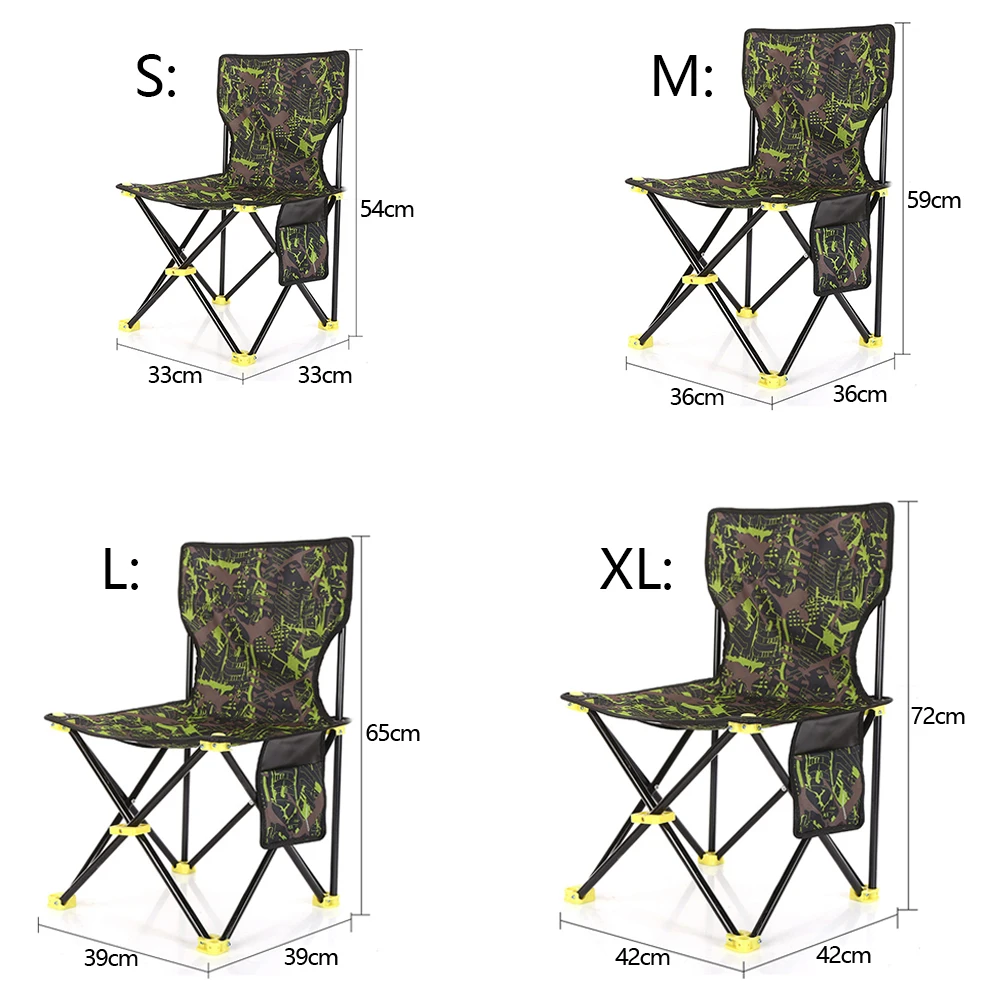 

Foldable Camping Chair Sets Outdoor Picnic Table Portable Fishing Chairs Camouflage Blue Color One Table Two Chairs
