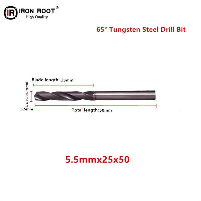 

5P 65 ° 4,0 мм/4,5 мм/5,0 мм/5,5 мм, токарный станок с ЧПУ для металла, режущий инструмент, спиральное сверло, твердый карбидный Dril