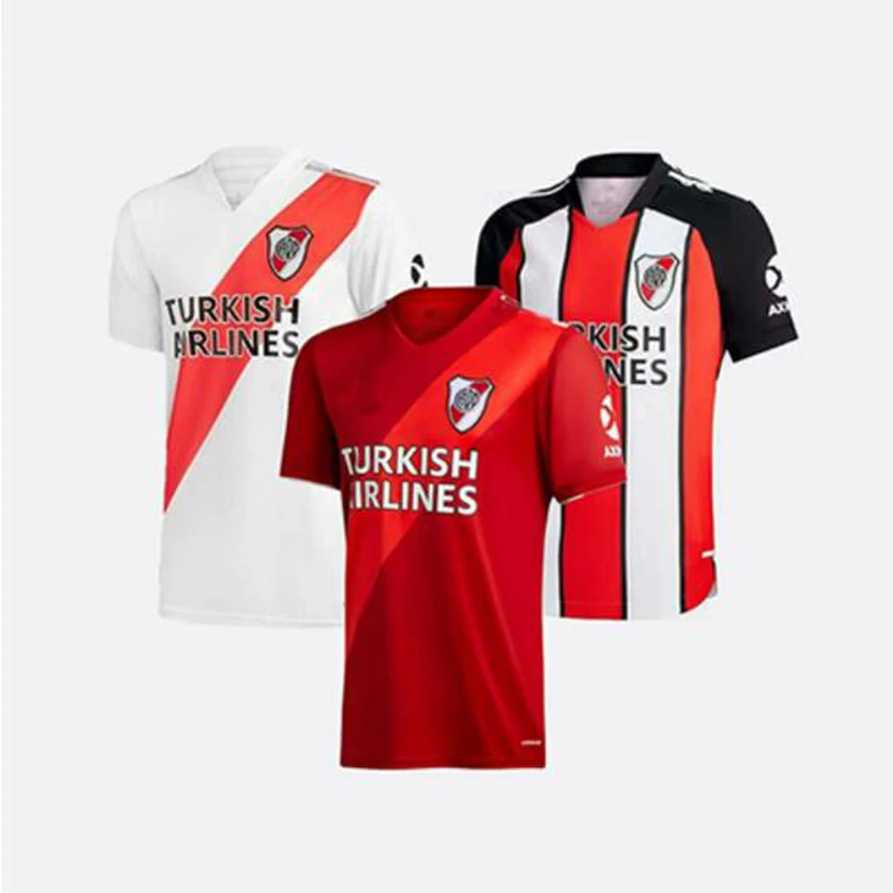 

20 21 New River Plate Home Away Camisa G.MARTINEZ QUINTERO PRATTO Riverbed Shirt football shirt