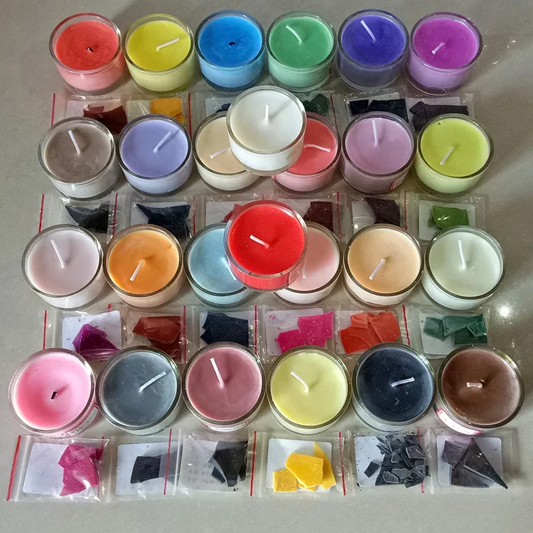 Краска для свечей сделай сам 5 г 1 кг соевый воск свечное масло цветная краска