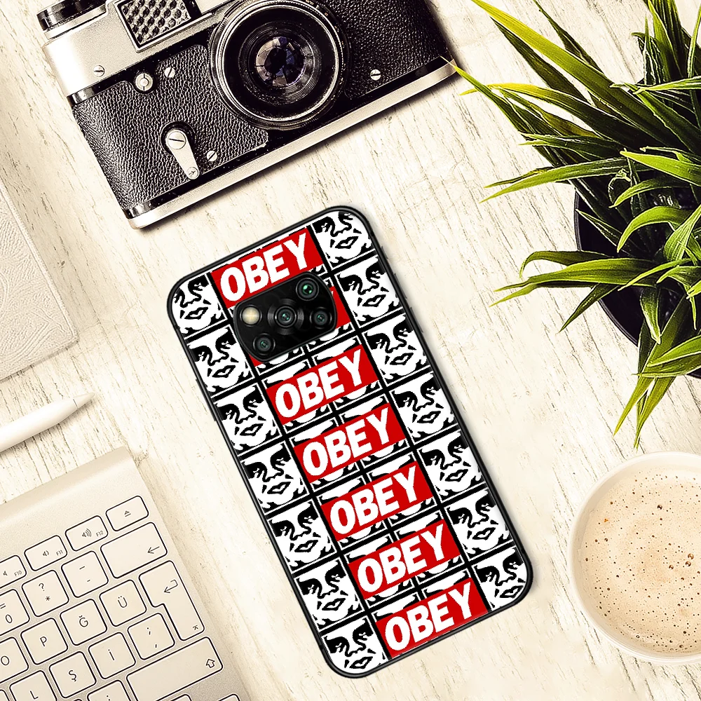 

fashion trend Brand Phone case Cover Hull For Xiaomi Mi A2 A3 8 9 9T Note 10 Se Lite Pro black Coque 3D Shell Tpu Hoesjes