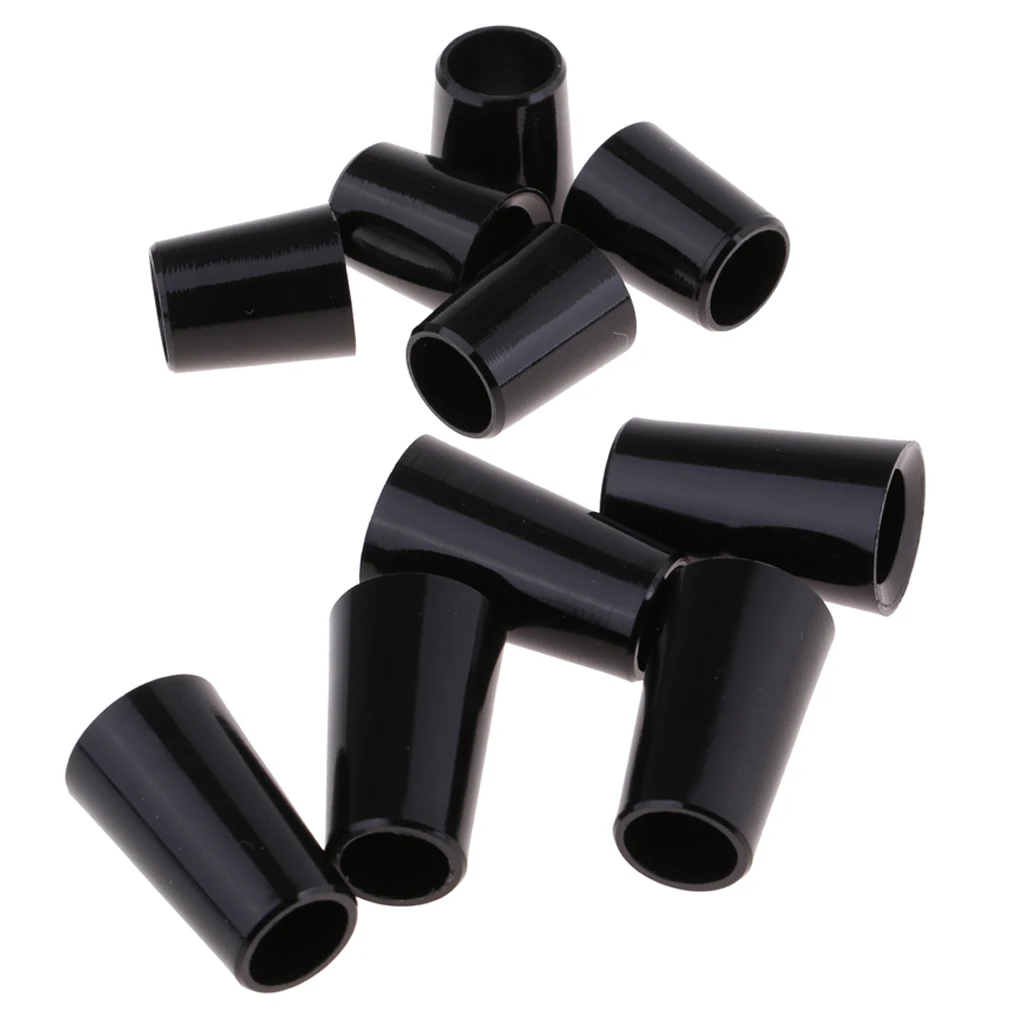 

10pcs Golf Irons Ferrules Wood Shaft End Caps For 0.370/0.335 Shaft Adapter