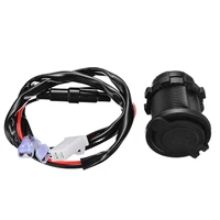 suitable for motorcycle auto truck atv boat 12v dual usb car cigarette lighter socket splitter charger adapter power plug