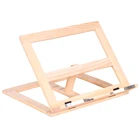 Складная деревянная Регулируемая подставка для книги, планшетов, ноутбуков