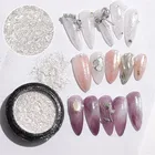 1 коробка, блестящий высокоглянцевый порошок для ногтей, блестящие портативные аксессуары для искусственной полировки, украшение для ногтей своими руками