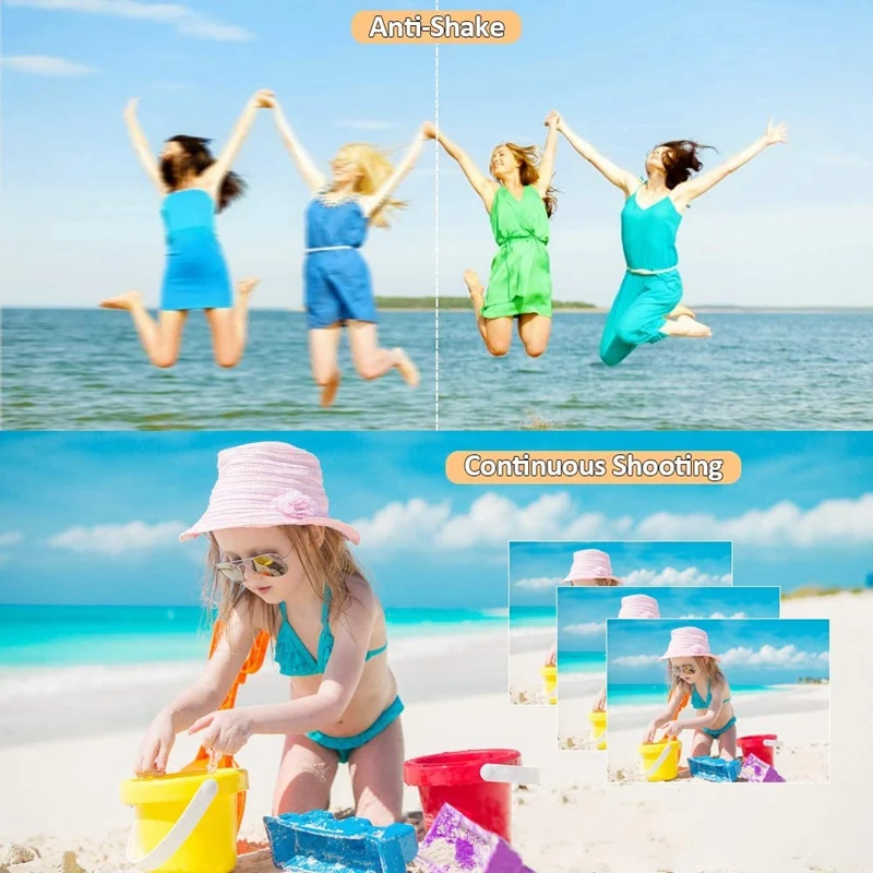 Цифровая камера HD 1080P 30 МП Mini с ЖК-экраном 2,7 дюйма и 8-кратным зумом компактные камеры для взрослых и подростков.