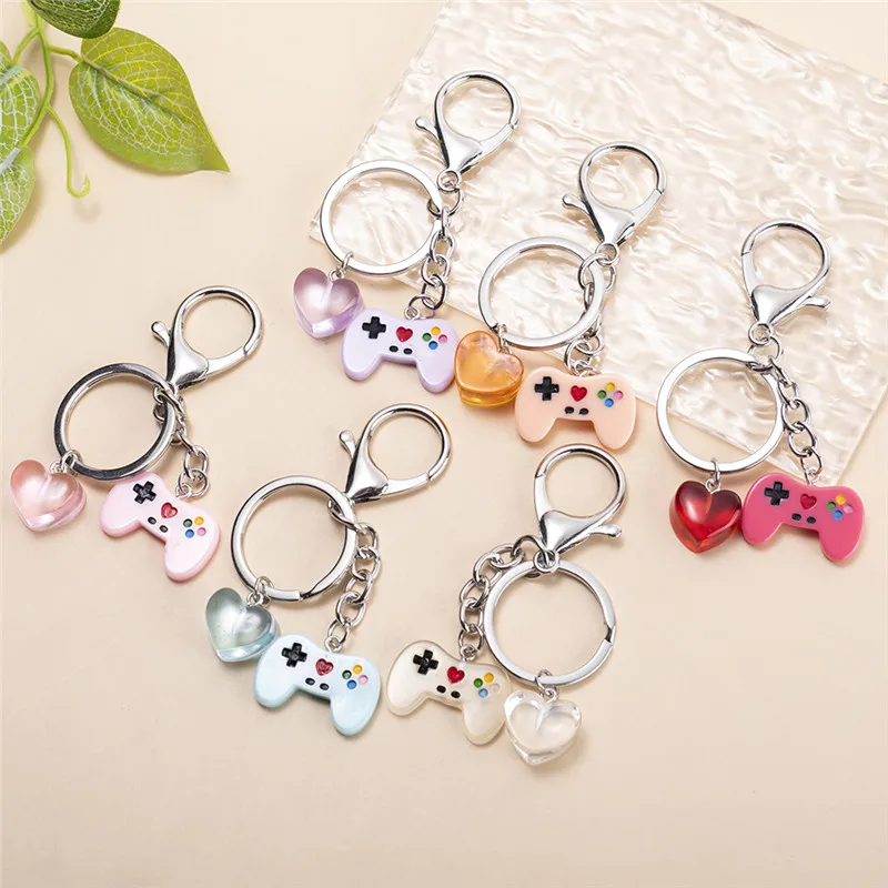 

Милый игровой контроллер, 1 шт., геймпад, Брелоки-цепочки из сплава для женщин, мужчин, детей, брелоки, очаровательный автомобильный брелок, у...