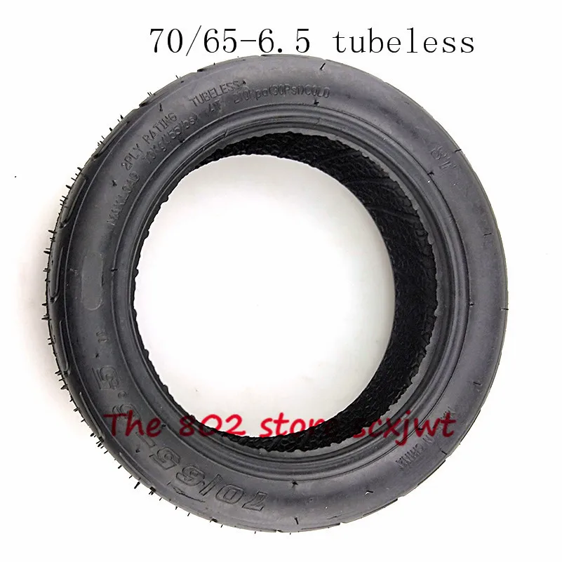 Быстрая доставка 10 дюймов колеса шины для мотоциклов 70/65-6 5 бескамерная вакуумных
