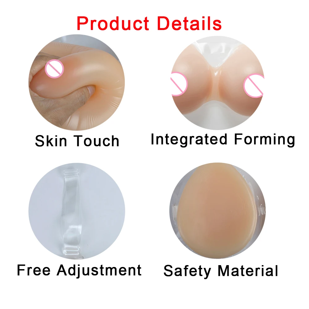 Реалистичные накладные груди искусственные Трансвестит силиконовые грудь для