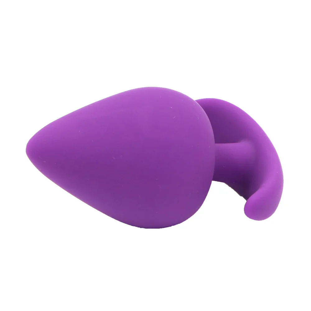 Большая Анальная пробка расширитель силиконовая анальные секс-игрушки для