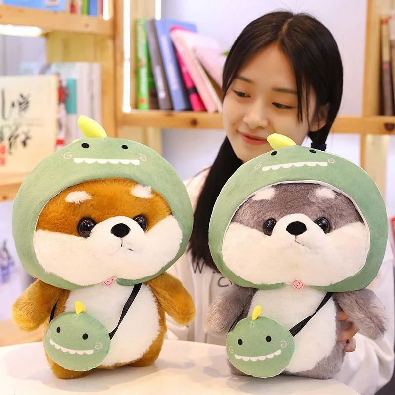 

Милые плюшевые куклы хаски, Мультяшные игрушки, плюшевые игрушки, милые животные, удобные подушки для сна в стиле Сиба-ину, кукла, подарок дл...