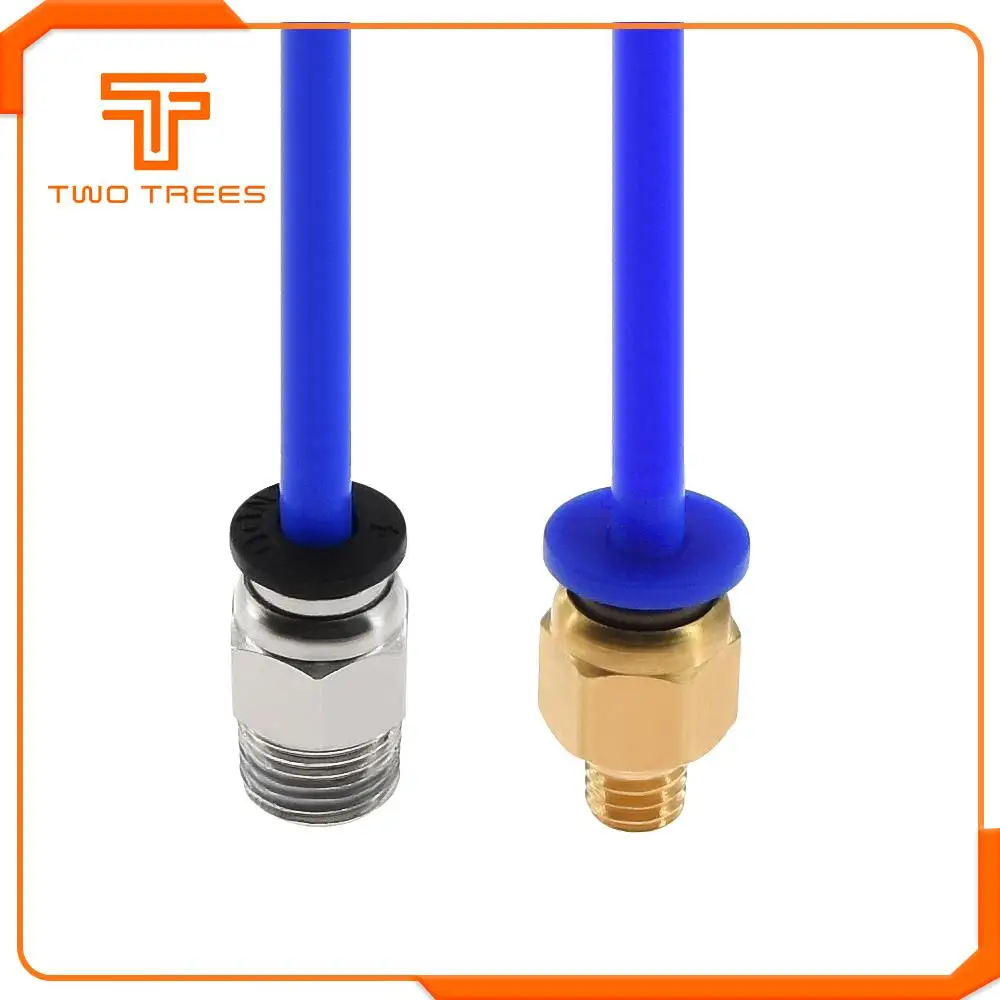 1 м соединители труб ptfe части 3D-принтера j-головка hotend для CR10 CR-10S ID 1,9 мм OD 4 мм клонированная трубка Capricornus