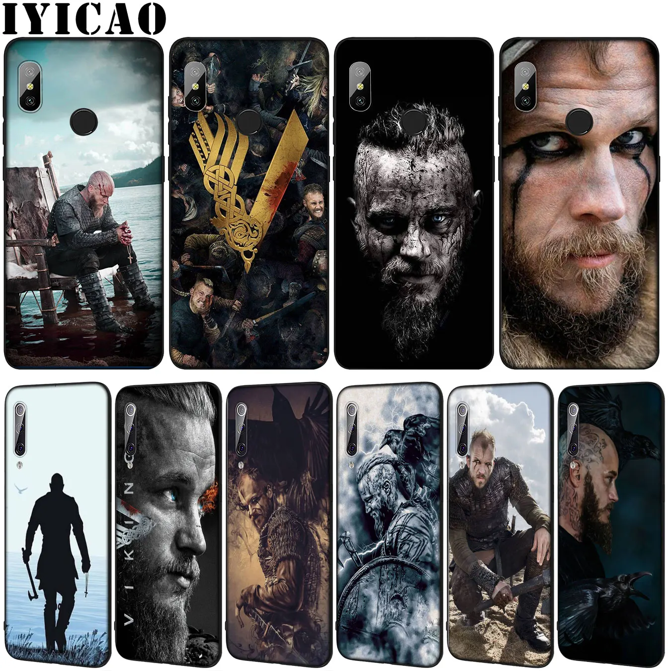 Мягкий силиконовый чехол Vikings для телефона Xiaomi Mi 10 9 9T A3 Pro 8 SE A2 Lite A1 6 CC9 CC9E pocophone f1