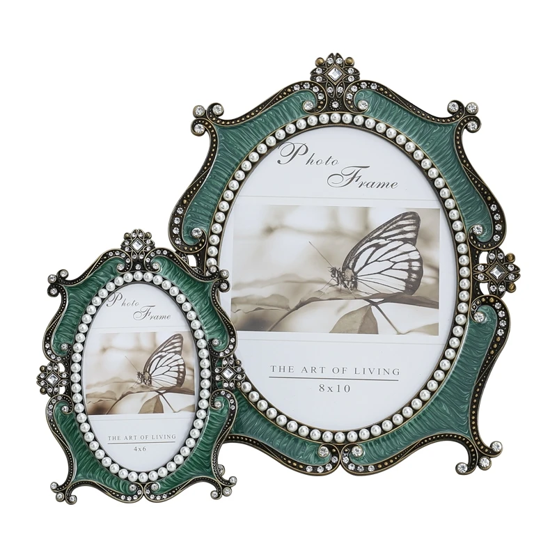 Европейская роскошная жемчужная фоторамка семь дюймов креативная | Дом и сад