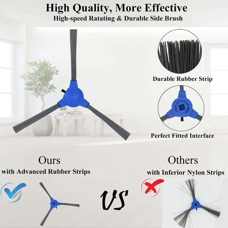 

21Pcs Replacement Parts Accessories for Eufy RoboVac 11S, RoboVac 12, RoboVac 15C, RoboVac 30, RoboVac35C Vacuum Cleaner