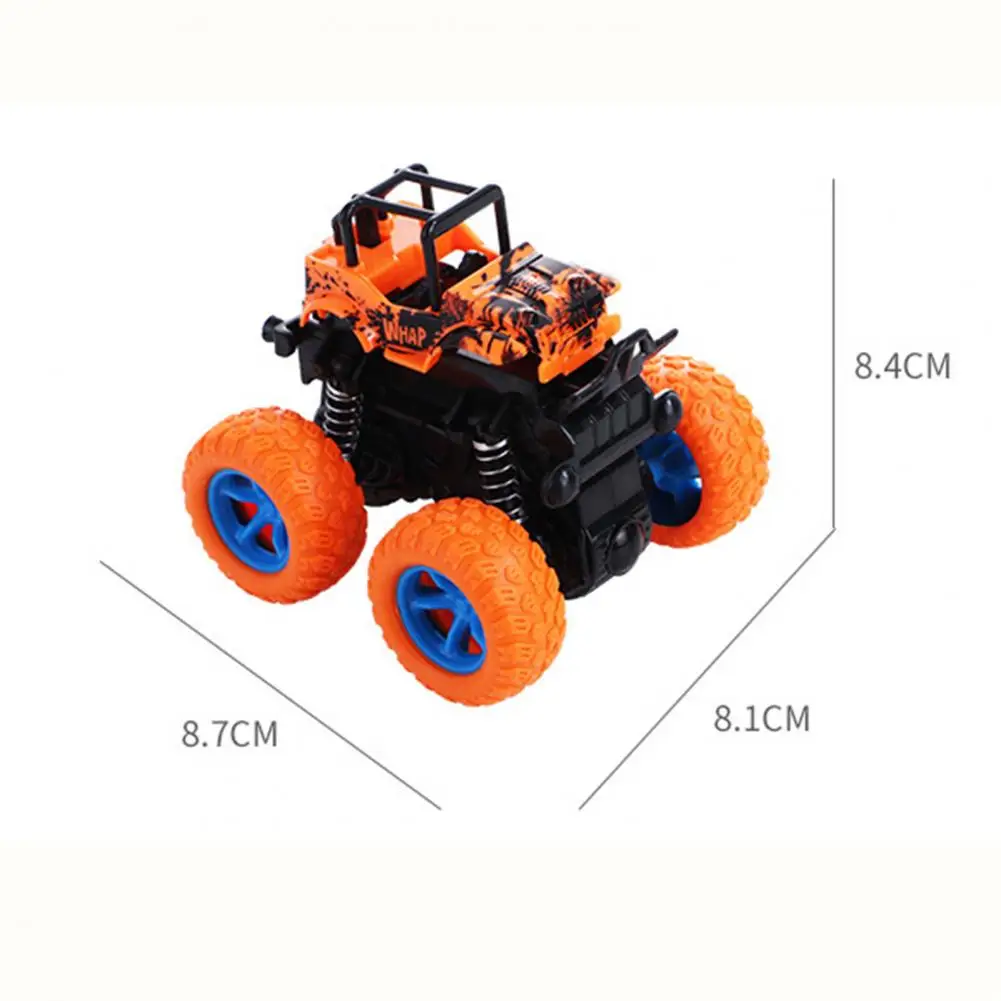 

Kids Anti-fall Four-wheel Drive Inertial Simulation Off-road Vehicle Model Toy Car Birthday Gift