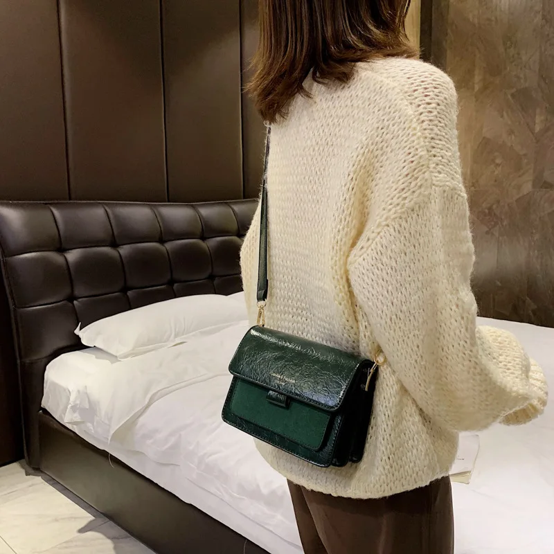 Fililuk плиссированные маленькие женские сумки корейский стиль квадратная сумка на