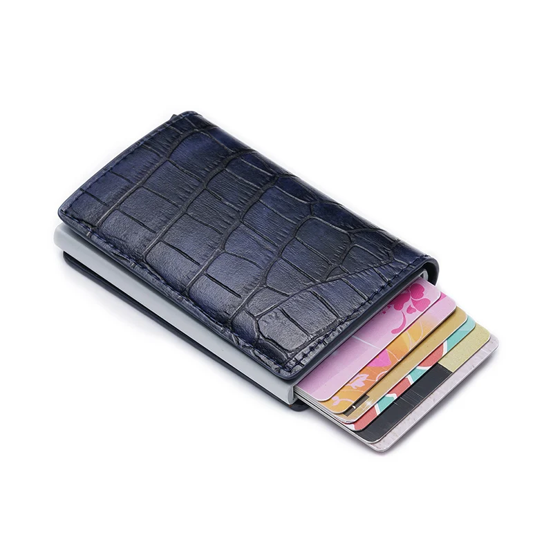 DIENQI Smart Rfid мужские бумажники кошелек Мужской винтажный черный короткий 2020