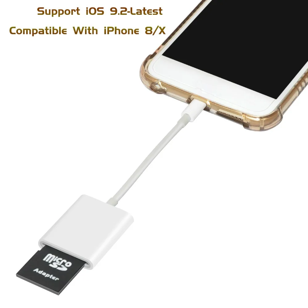 Комплект для чтения карт памяти SD SDHC TD с подсветкой/Micro USB | Компьютеры и офис