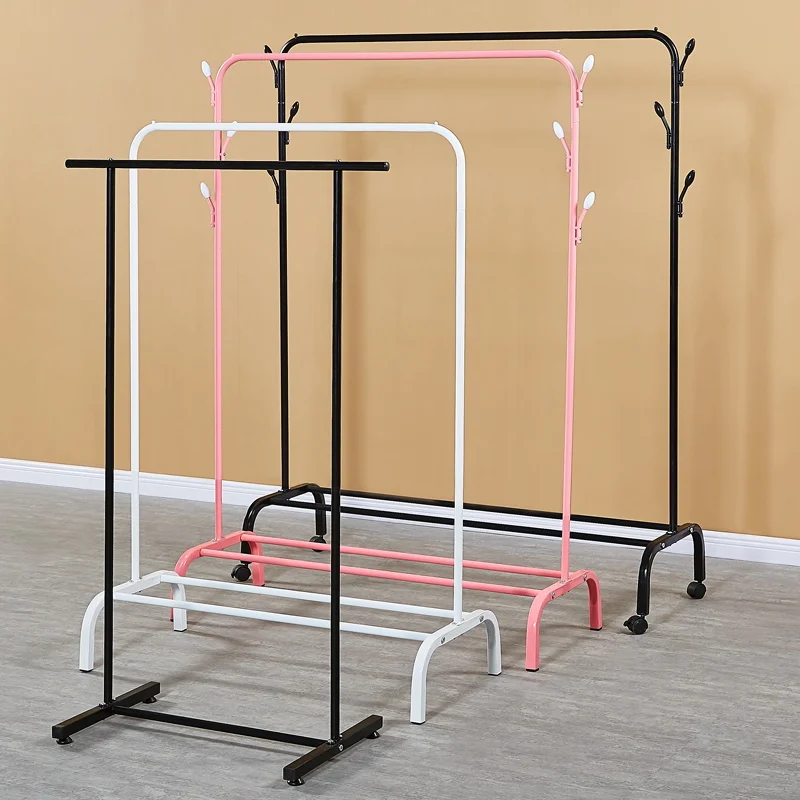 Вешалка для пальто на пол воздухе Однополюсный Простая спальня|Вешалки одежды| |