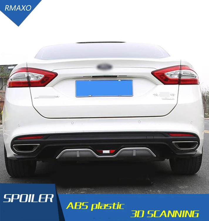 Для Ford Mondeo диффузор бамперы Комплект кузова спойлер 2013 2018 для 4C ABS задний защита