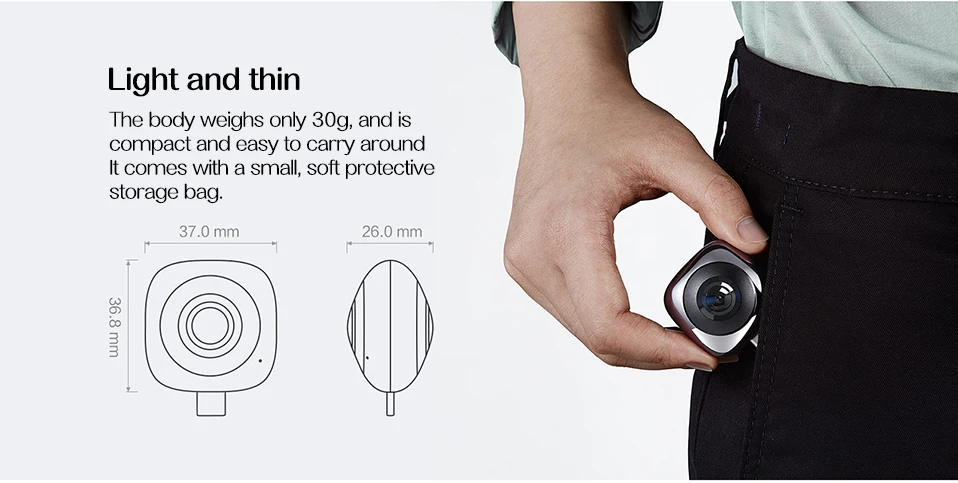 Оригинальная камера huawei envision 360 HD 3D камера с широким углом обзора CV60 объектив внешняя панорамная Спортивная камера для телефона s