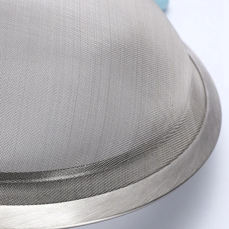 

Stainless Steel Strainer Sieve Soy Milk Juice Strainer Spoon Baking Powder Sieve Kitchen Gadgets