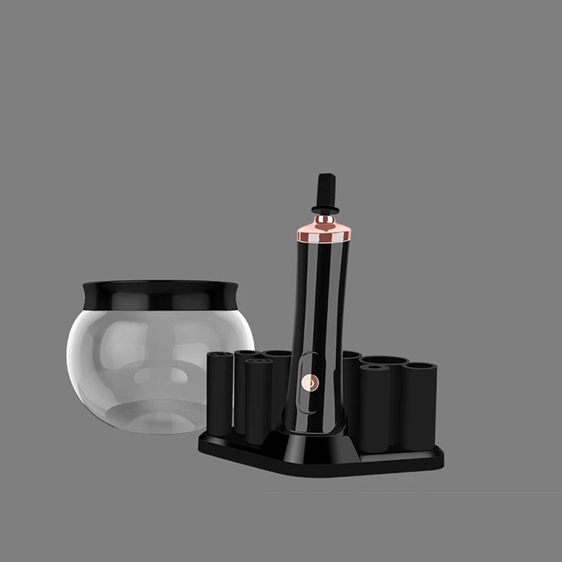 Black Style 2 Инструменты для чистки кистей для макияжа, электронный Спиннер, автоматический очиститель для женщин, товары для красоты - Цвет: Black Style 2