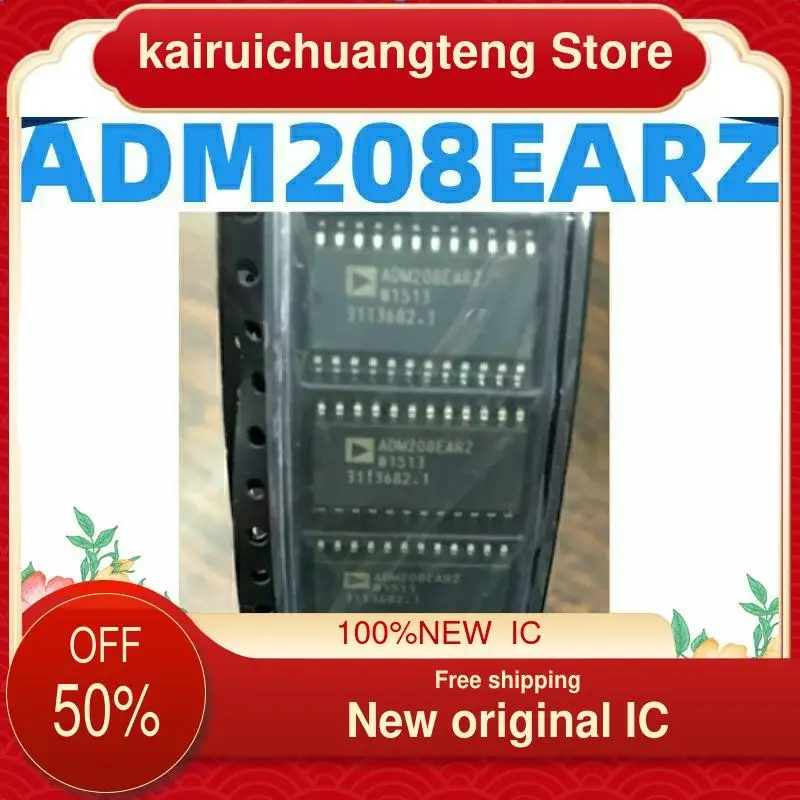 

10-200PCS ADM208EARZ SOP24 New original IC