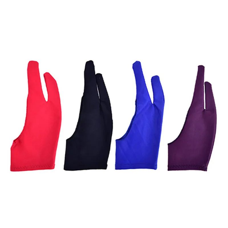 2 пальца анти обрастающие перчатки как для правой так и левой руки художника