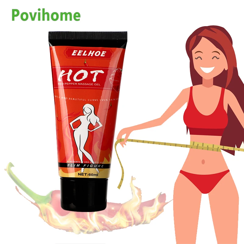 Крем для похудения с изображением горячего перца 60 мл | Красота и здоровье