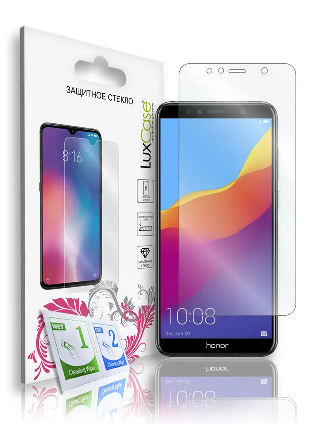 Защитное стекло для Huawei Y7 Prime / Honor 7C Pro / на хуавей у7 прайм ...