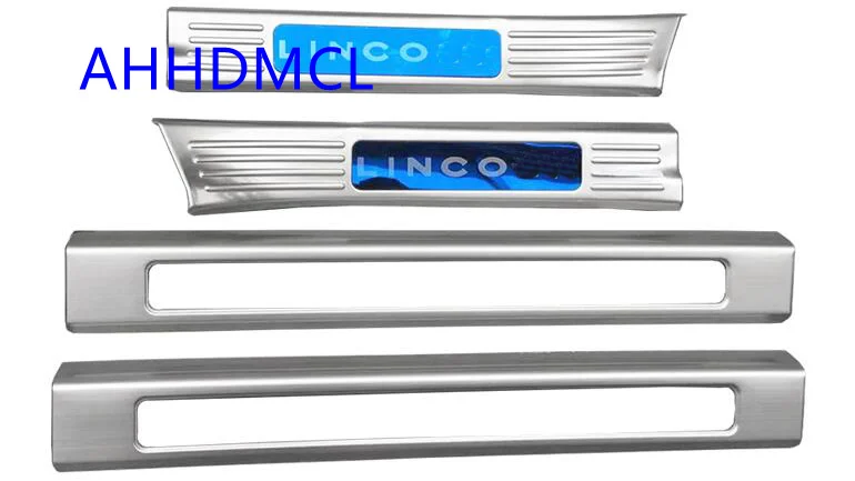 

Car Welcome Pedal Threshold Strip Door Sill Strip For Lincoln MKC 2014 2015 2016 2017 2018 2019