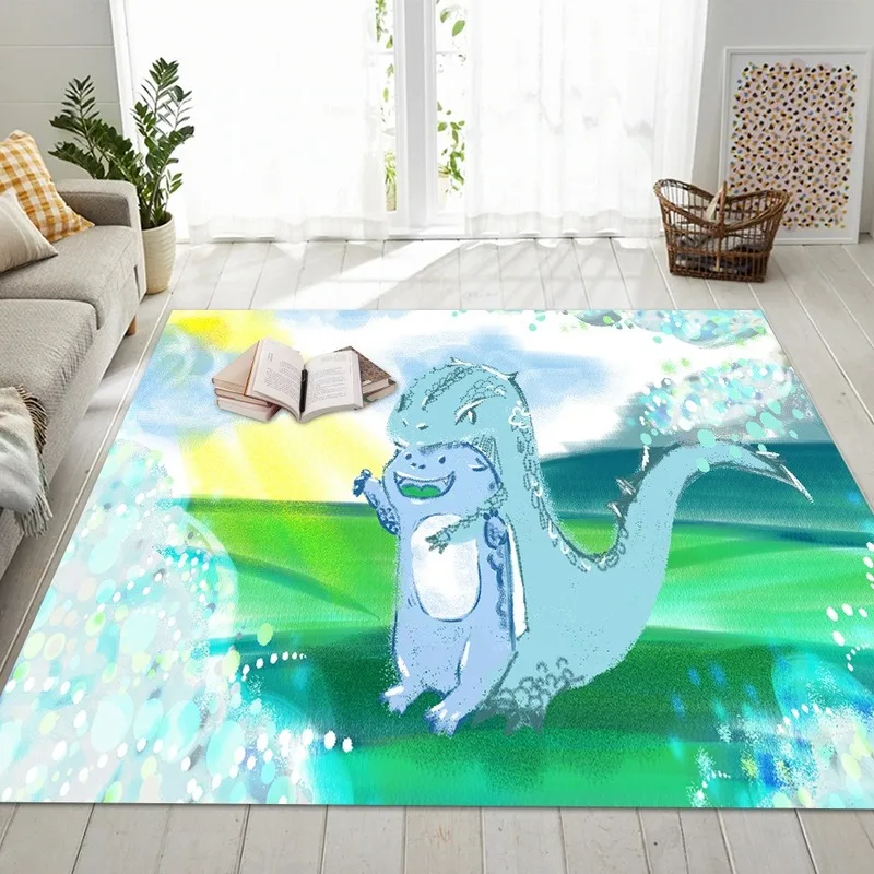 Мягкий детский ковер для спальни бархатный коврик игр Противоскользящий дивана