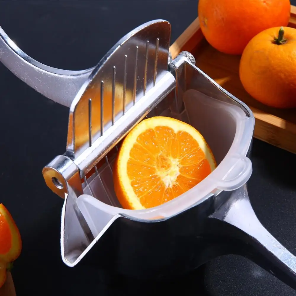 

New Aluminum Alloy Manual Juicer Pomegranate Juice Squeezer Pressure Lemon Sugar Cane Juice Portable Handheld Kitchen Fruit Tool