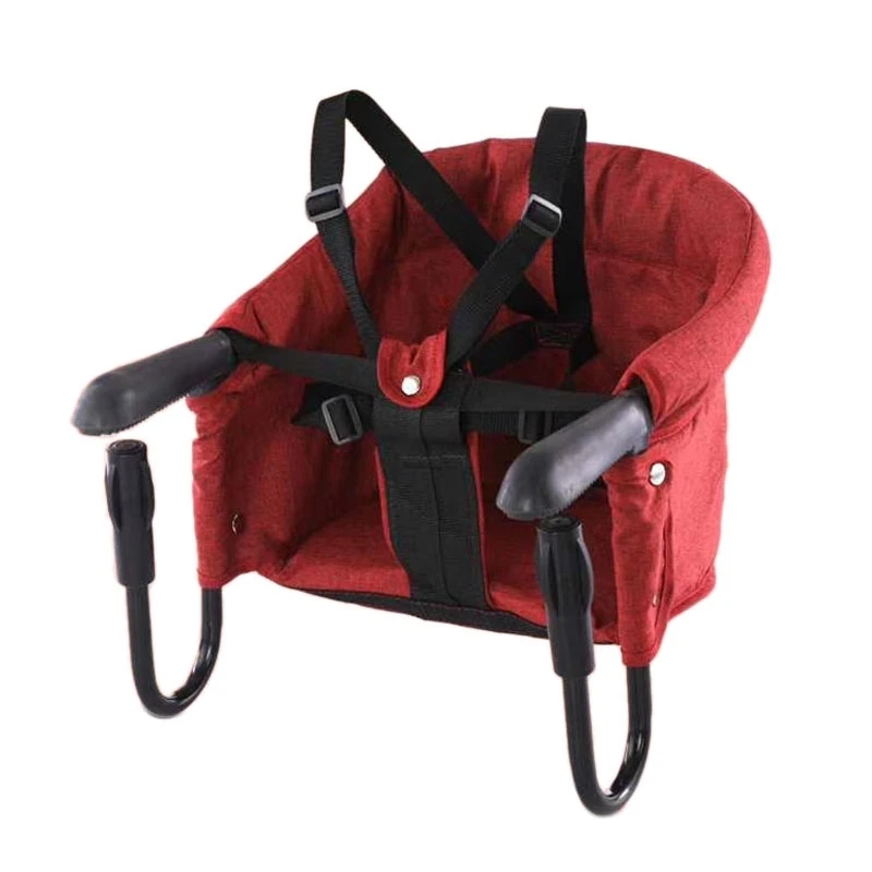 

Portable Baby High Chair Foldable Feeding Chair Seat Booster Safety Belt Dining