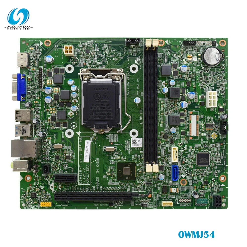 100% рабочий для Dell Optiplex 3020 материнская плата формата SFF небольшие шасси 1150 H81 0WMJ54