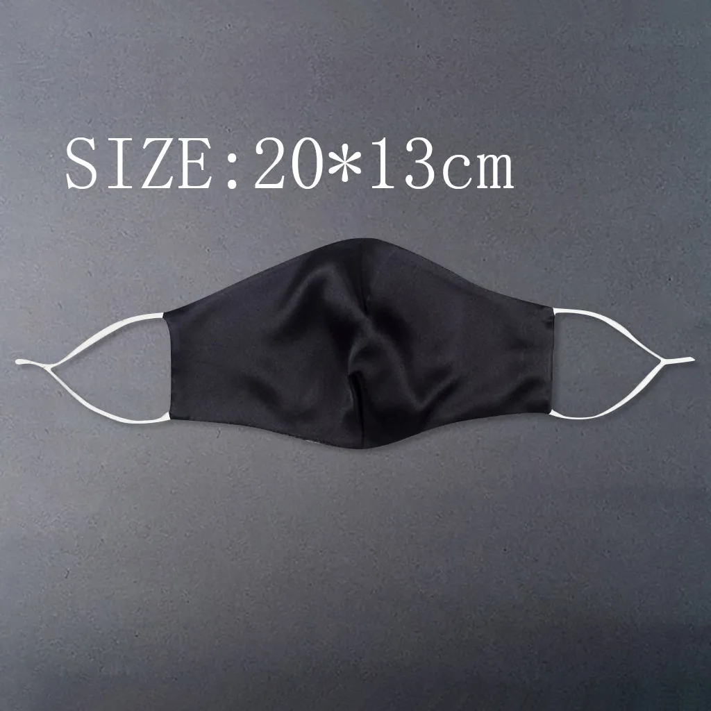 

Men And Women Ultrathin Double-deck Sunscreen And Dustproof Silk Mask 2PCS Ice Cutton Soft Maska Mascarilla