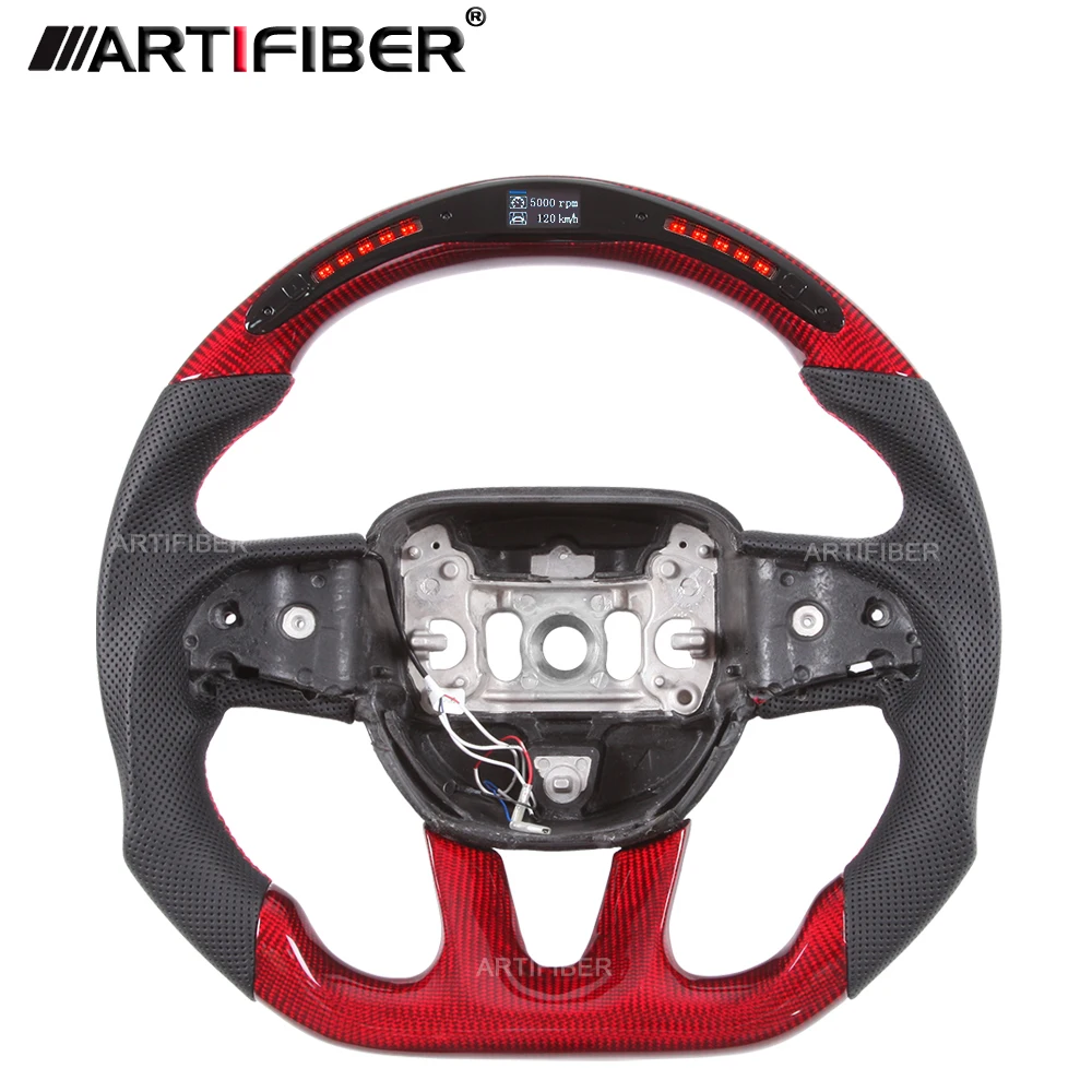 

Race Display LED Steering Wheel for Dodge Charger Challenger SRT