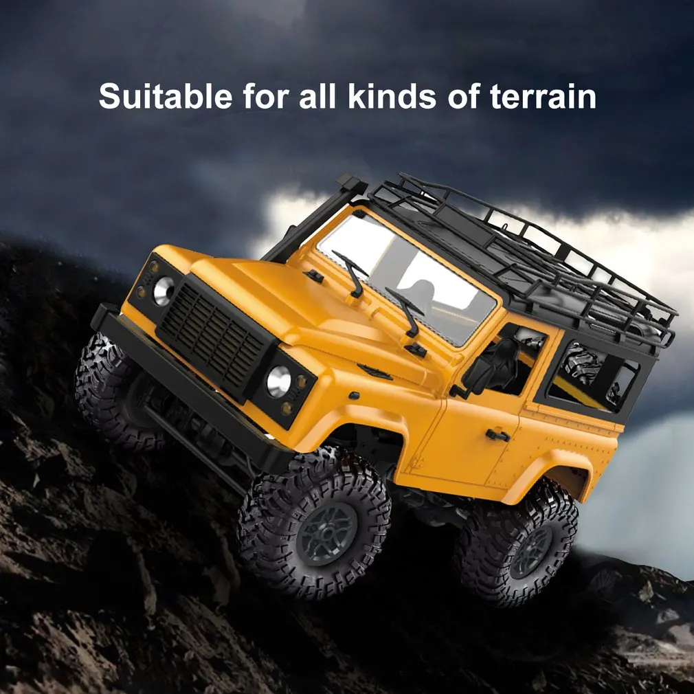 1:12 MN-90 RC Crawler Car 2.4G 4WD Remote Control Big Foot Off-road Military Vehicle Model RTR Truck Toys | Игрушки на