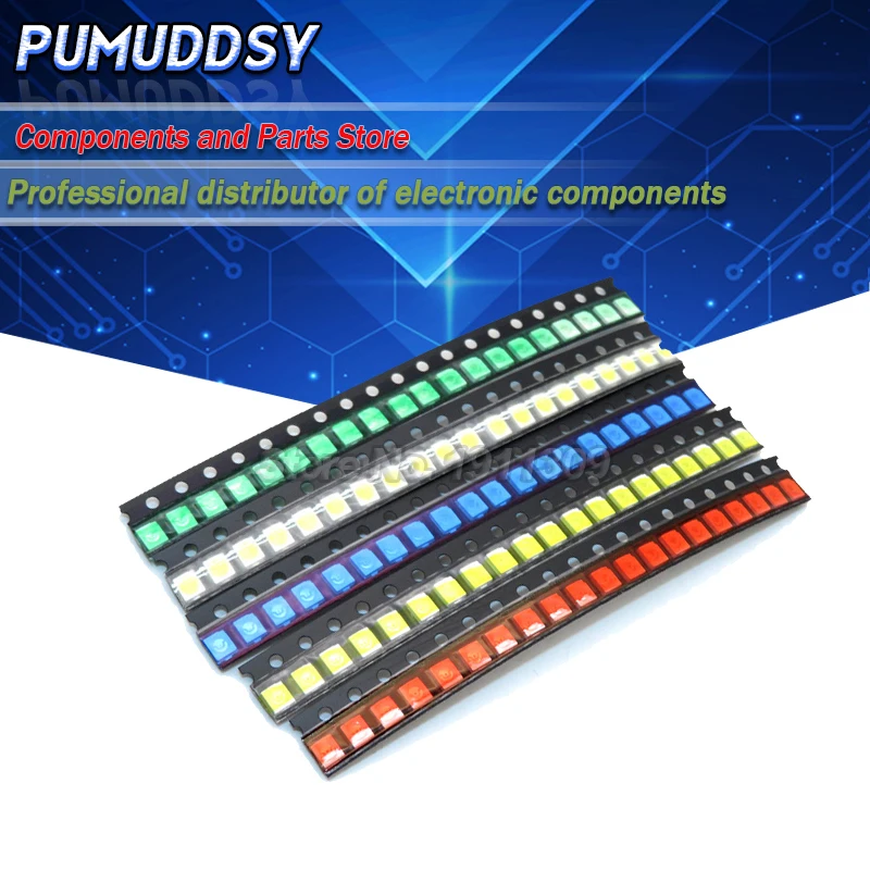 Значения 5*20 штук = 100 шт. 3528 1210 SMD светодиодный комплект