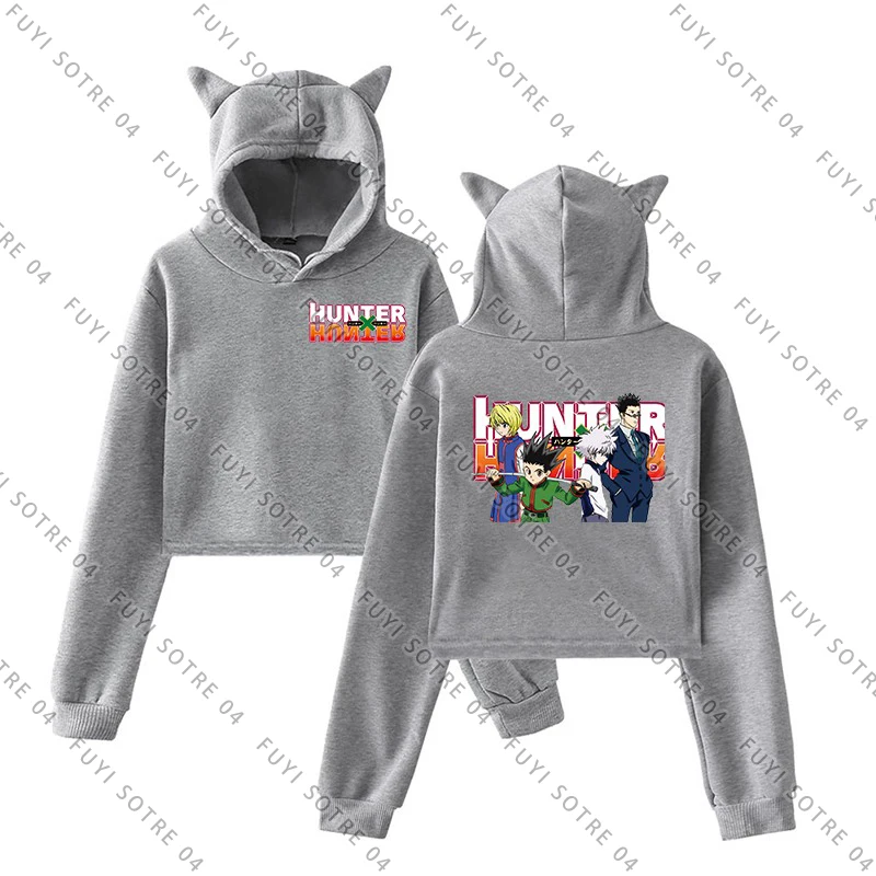 

Hunter X Hunter women Cat hoodie sweatshirts winter japanese fashion 2020 oversize ladies pullovers warm pocket hooded jacket